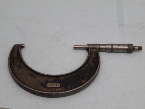 STARRETT OUTSIDE MICROMETER 3&#034; - 4&#034; No. 436