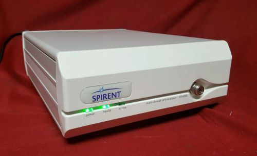 Spirent STR4500 Multi-Channel GPS Simulator w/ Manual and Software            G