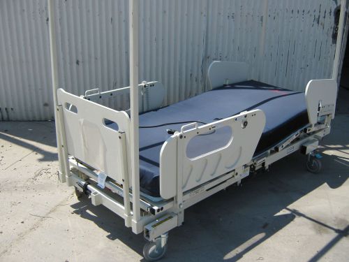 Bariatric electric hospital bed  hill-romtri flex ii w/trapeze cardio chair for sale