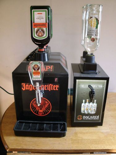 Choice of Bacardi or Jagermeister Jager Full Size Bar Shot Chiller Drink Machine