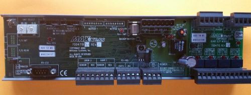 Maxxess blp-200 series barlock processor 7004719 w/ quad o/p module 7004715 for sale