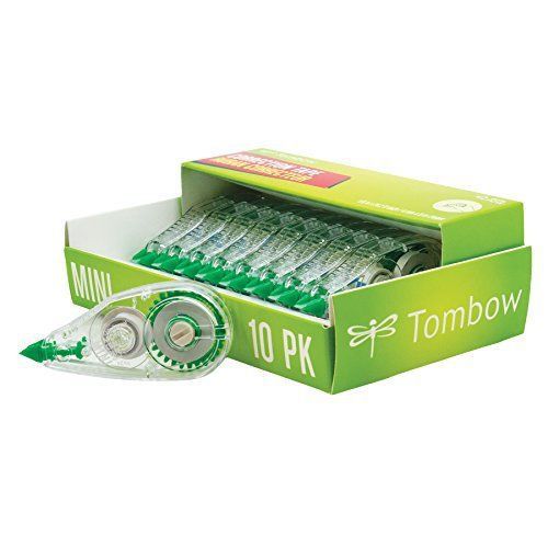Tombow Mono Mini Correction Tape 10-Pack Quick Drying Compact New