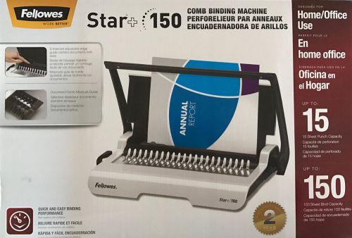 Fellowes star+ 150 manual comb binding machine - fel5006501 for sale