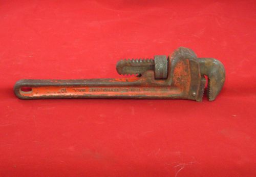 RIGID PIPE WRENCH HEAVY DUTY 10&#034;  with Used
