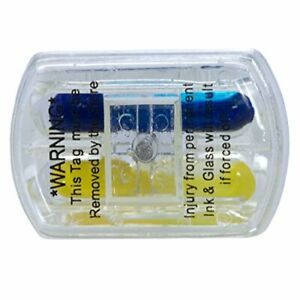 Universal Ink Tag / Benefit Denial Tag Clear 1 Box of 500