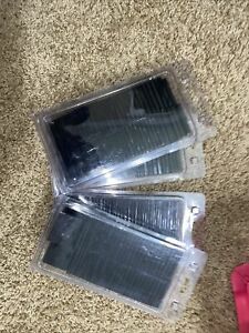 390 Earring Card Holders,  Cards Display for Ear Studs, Black, 2&#034;x 2&#034;