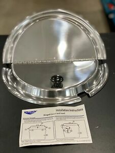 Vollrath 47490 SS 11-7/16&#034; Hinged Cover/Lid for 11qt pot (299-2)