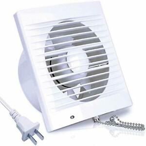 SAILFLO 4 Inch Wall-Mounted Exhaust Fan 12W 130m/h Ventilation Extractor wit...