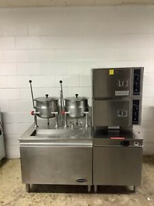 Steamer combo Kettle Cleveland 24cem26 will separate 3ph 440V