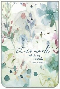 Prayer Bookmark-It Is Well (Magnetic w/3 Ribbons)