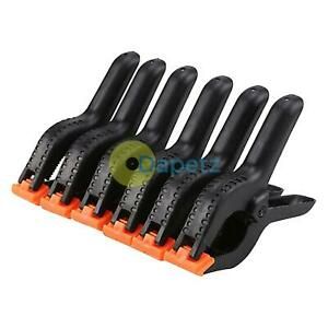 6 x 6&#034; Market Stall Spring Clamps Large Metals Heavy Duty Clips Tarpaulin Sheet