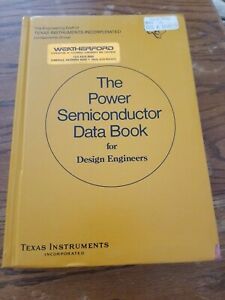 The Power Semiconductor Data Book for Design Engineers Texas Instruments