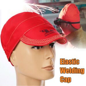 Elastic Welding Cap Welder Flame Retardant Universal Hat Head Protection  A!