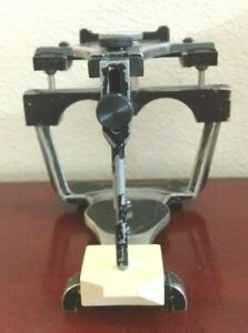 DENAR AUTOMARK NON-ADJUSTABLE DENTAL ARTICULATOR. METAL. MADE IN USA