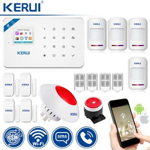 KERUI W18 Wireless Home GSM Motion Detector Anti-theft Alarm System APP control