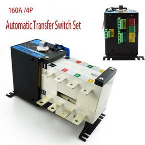 4P ATS Automatic Transfer Switch Dual Power Single AC Diesel Generator Parts