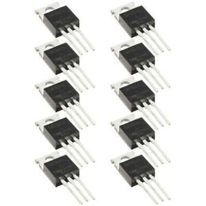 10pcs Transistor / N Channel T022 IRF3205 IRF3205PBF Fast Switching Power Mosfet