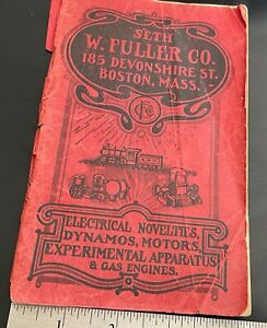 Catalog 1904 Carlisle Finch Gas Engines Dynamo Bipolar Motor Toy Train Hit Miss