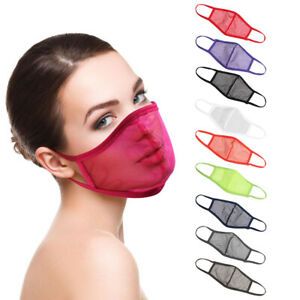 Outdoor Sunscreen Half Face Mask Mouth Muffle Mesh Face Masks Mask For Women