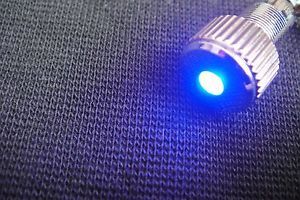 Blue Led Indicator Amplifier Speaker Power Pilot Dash Light 8mm Mount 120v-240v
