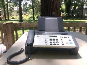 HP 640 Fax Plain Paper Inkjet Quality Fax Copy Phone Machine - Works!  Needs Ink