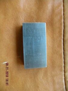 GAGE BLOCK .700&#034;