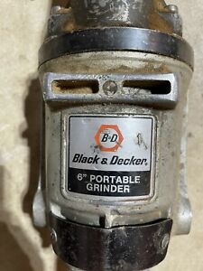 Black &amp; Decker Industrial 6&#034; Portable Grinder #4278