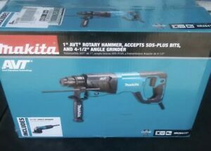 MAKITA - SDS-PLUS AVT Rotary Hammer with Case &amp; 4-1/2&#034; Angle Grinder - HR2641X1