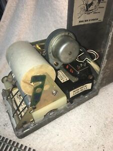 Gulton Chart Recorder - Model 288 #A-2815 w Paper roll Cool old Piece