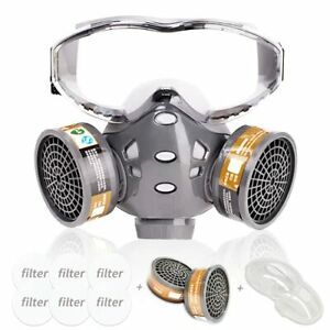 11in1 Half Face Cover Reusable Half Cover Suit for Painting Polishing Spray