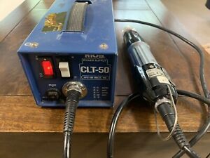 Hios Electric Torque Screwdriver CL-6500 1/4&#034; Dr &amp; CLT50 Dual Speed Power Supply