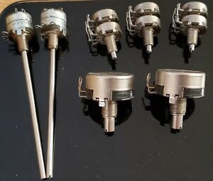 Lot of 7 Tektronix Clarostat Potentiometers 311 / 0218-00 / 1765-00 / 0429-00