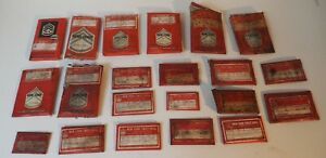 125 Vintage New York Twist Drill High Speed Type DRILL BITS - Mostly Unused