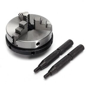 K01-63/65/M14 3 Jaw Lathe Chuck Manual Self-Cente Mini Metal Lathe Chuck Tool