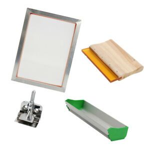 Aluminum Silk Screen Printing Kit For T-Shirt DIY, Press Screens Frame 15.5 inch