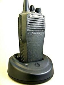 MINT Motorola CP200 VHF 16ch Radio w/Accessories