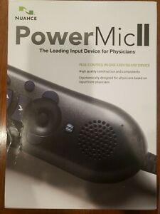 nuance powermic ii