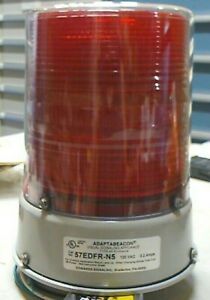 UTC EDWARDS 57EDFR-N5 DOUBLE FLASH STROBE LIGHT HEAVY-DUTY 120VAC 0.2A *FREESHIP