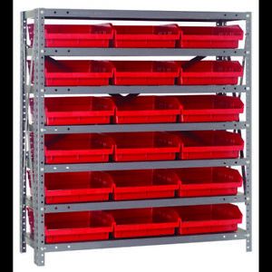 Quantum Storage Systems 1839-110 Steel Shelving Shelf Bin System