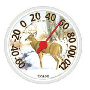 TAYLOR 6709E Thermometer In/Out Deer