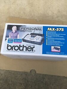 Brother FAX-575 Personal Plain Paper Fax, Phone &amp; Copier.  New/Sealed.
