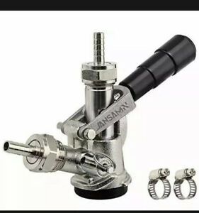 Jansamn Type Kegerator, Sankey D Tap With Stainless Steel Probe, Keg Coupler D