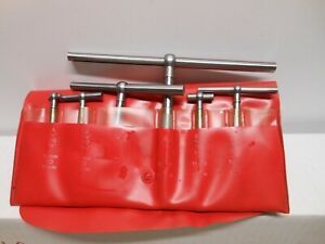 Starrett # S229G Set Of 6 Telescoping Gages Gauges No Engraving With Pouch