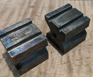 Vintage Starrett No 271 Matched Machinist V Blocks