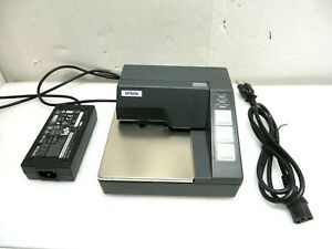 Epson TM-U295P authorisation slip printer M117A Dot Matrix Parallel w power supl