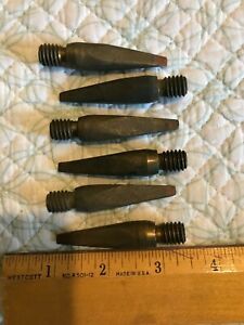 Soldering Tips Copper Vintage Lot of 6 - 1.5 Coarse