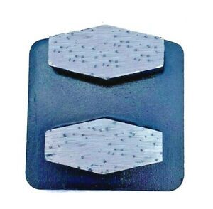 16/20 grit hard Bond 2 bar trapezoid diamond disc: concrete grinding Husq.