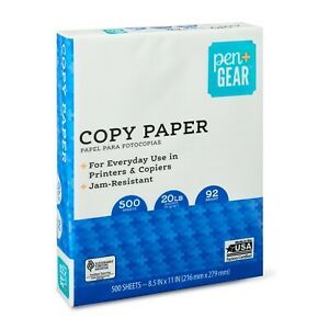 Printer Paper, Copy &amp; Print 20lb 8.5x11, 1 Ream , 500 Sheets, White