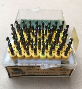 50 Micro Carbide 3.10 mm International Carbide Tool Drill Bits Unused With Box