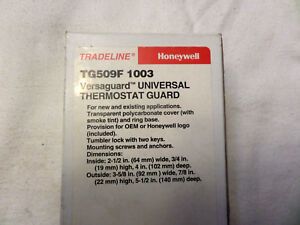 HONEYWELL TG509F1003 UNIVERSAL THERMOSTAT GUARD *NEW IN BOX* with Key